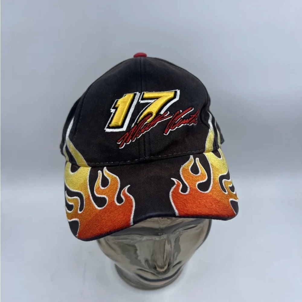 VINTAGE MENS #17 MATT KENSETH ROUSH DEWALT RACING NASCAR ADJUSTABLE FIT CAP HAT
